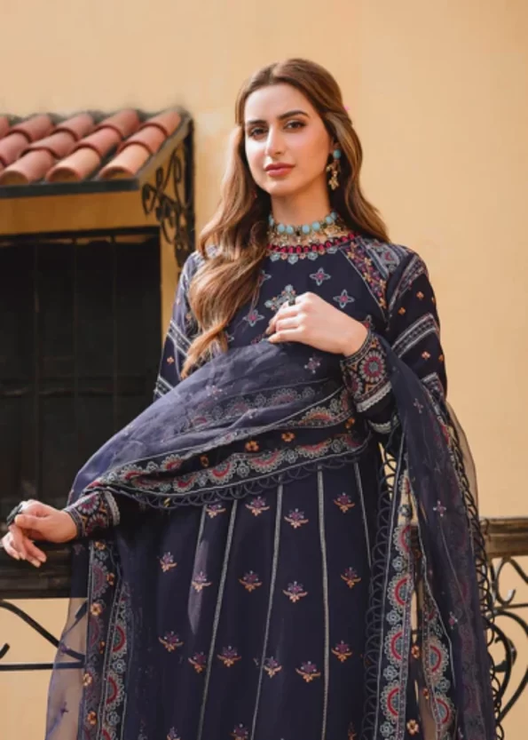 Parishay Unstitched 3 Piece Lawn- What U Wear
