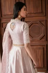 Mushq ZOHREH Luxury Stitched Gown-01- What U Wear