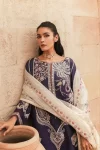 Zara Shahjahan Luxury Embroidered Lawn-DINA