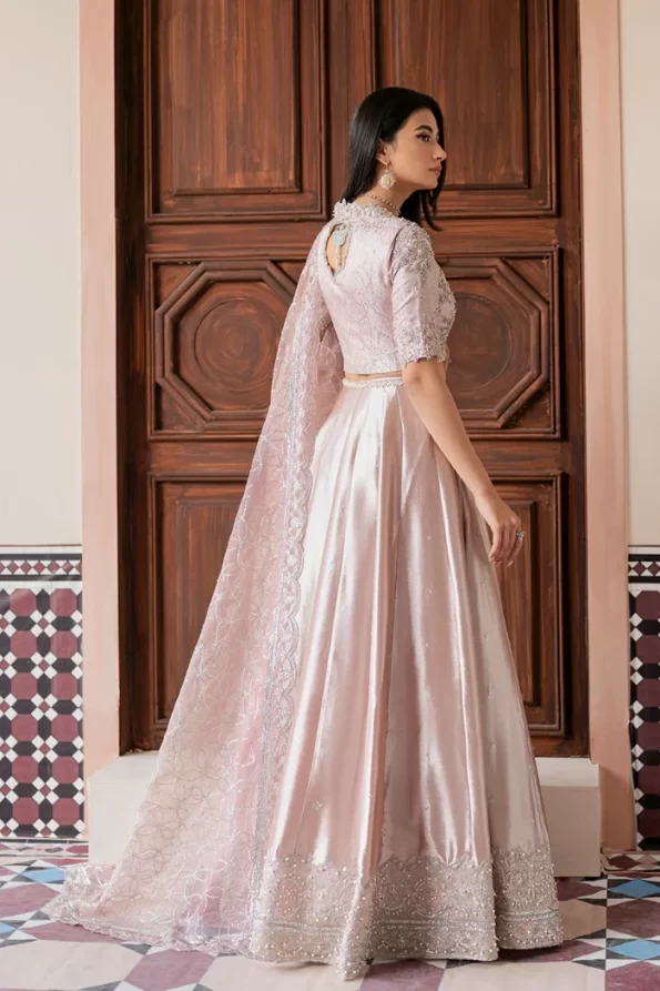Mushq ZOHREH Luxury Stitched Gown-01- What U Wear