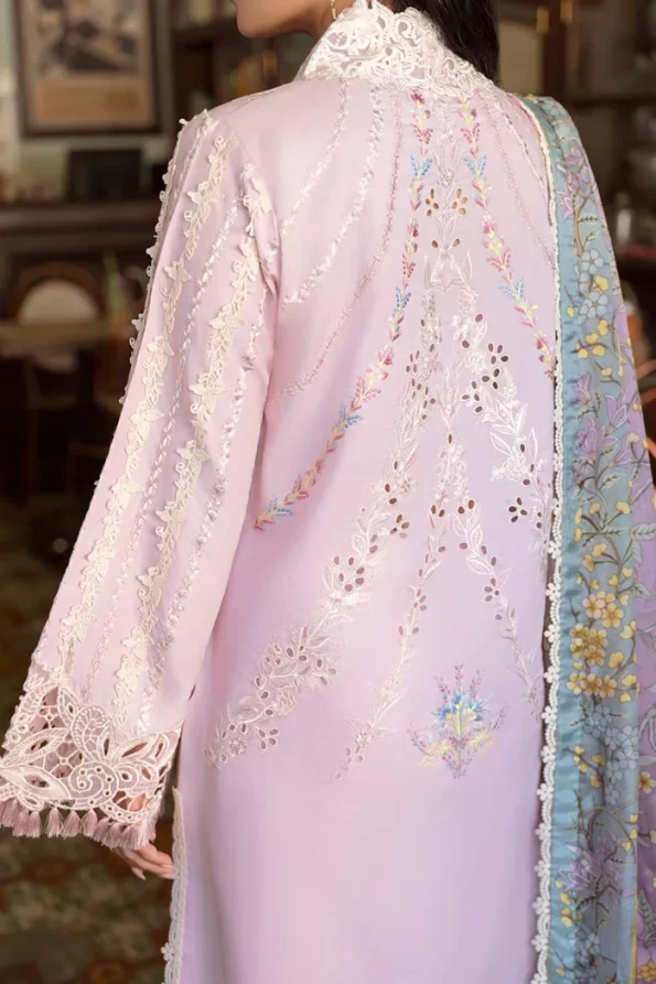 Mushq Luxury Un-Stitched 3pcs- AMARA- What U Wear