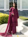 Gulaal Luxury Lawn Embroidered Unstitched 3pcs- What U Wear
