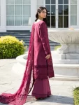 Gulaal Luxury Lawn Embroidered Unstitched 3pcs- What U Wear