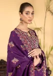 Manizay Zarlish Unstiched 3Pcs-01- What U Wear