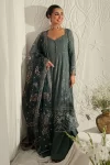 Cross Stitch VINTAGE EBONY-4pc Silk Embroidered Suit- What U Wear
