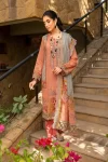 Maahru Embroidered Lawn Unstitched 3Pcs- What U Wear
