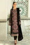 Parishay Unstitched 3pc Corduroy with Velvet Shawl-What U Wear