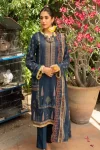 Maahru Embroidered Lawn Unstitched 3Pcs- What U Wear
