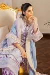 Adans Libas Suroor Unstitched Swiss Voil 3Pcs- What U Wear