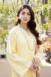 Adans Libas Blossom Embroidered Lawn Unstitched 3pcs- What U Wear