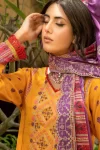 Maahru Embroidered Lawn Unstitched 3Pcs- What U Wear