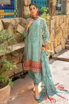 Maahru Embroidered Lawn Unstitched 3Pcs- What U Wear