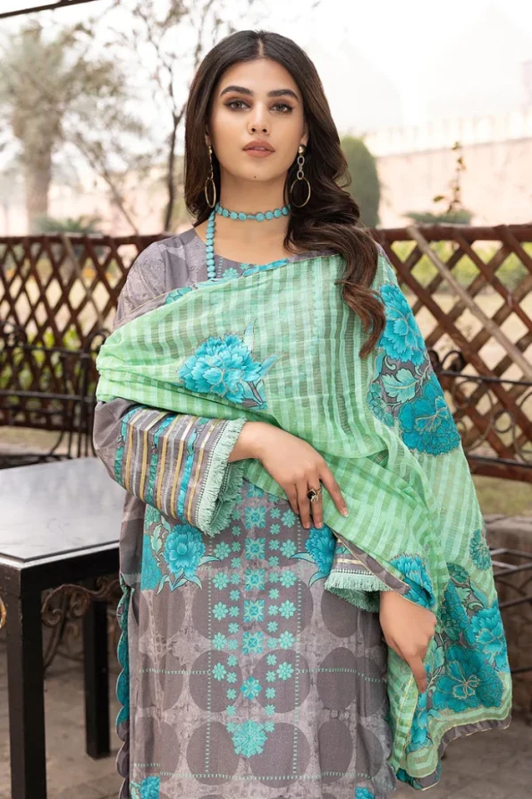Charizma Print Melody Printed Lawn Unstitched 3pcs- What U Wear