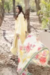 Adans Libas Blossom Embroidered Lawn Unstitched 3pcs- What U Wear