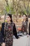 Adans Libas Blossom Embroidered Lawn Unstitched 3pcs- What U Wear