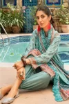Maahru Embroidered Lawn Unstitched 3Pcs- What U Wear