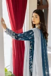 Adans Libas Suroor Unstitched Swiss Voil 3Pcs- What U Wear