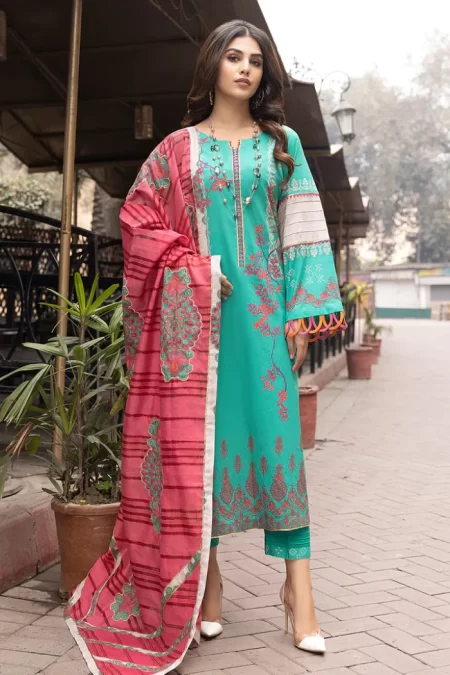 Charizma Print Melody Printed Lawn Unstitched 3pcs- What U Wear
