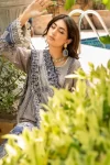 Maahru Embroidered Lawn Unstitched 3Pcs- What U Wear