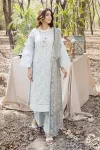 Adans Libas Blossom Embroidered Lawn Unstitched 3pcs- What U Wear