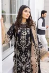 Adans Libas Suroor Unstitched Swiss Voil 3Pcs- What U Wear