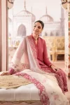 Cross Stitch ARNIT BLUSH-3pc Embroidered Lawn Suit- What U Wear