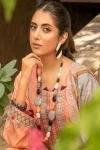Maahru Embroidered Lawn Unstitched 3Pcs- What U Wear