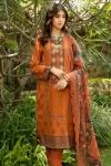 Maahru Embroidered Lawn Unstitched 3Pcs- What U Wear