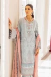Adans Libas Suroor Unstitched Swiss Voil 3Pcs- What U Wear