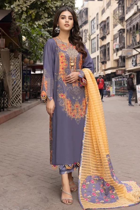 Charizma Print Melody Printed Lawn Unstitched 3pcs- What U Wear