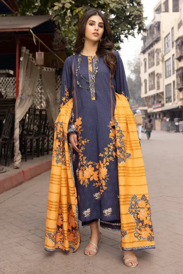 Charizma Print Melody Printed Lawn Unstitched 3pcs- What U Wear