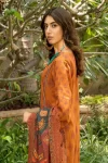 Maahru Embroidered Lawn Unstitched 3Pcs- What U Wear