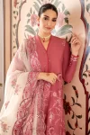 Cross Stitch ARNIT BLUSH-3pc Embroidered Lawn Suit- What U Wear