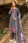 Maahru Embroidered Lawn Unstitched 3Pcs- What U Wear