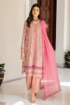 Adans Libas Suroor Unstitched Swiss Voil 3Pcs- What U Wear