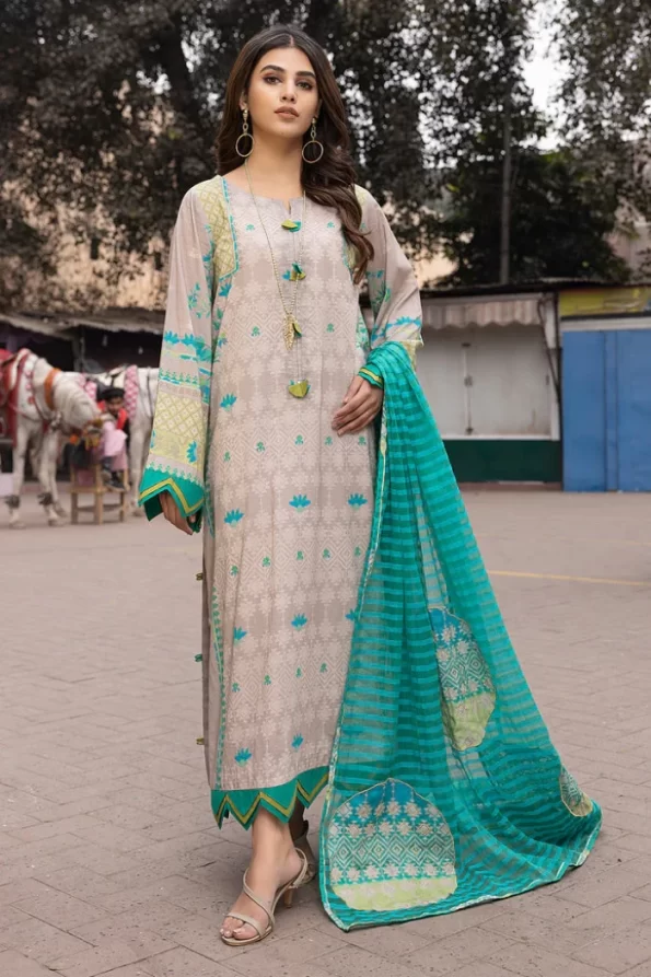 Charizma Print Melody Printed Lawn Unstitched 3pcs- What U Wear