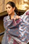 Maahru Embroidered Lawn Unstitched 3Pcs- What U Wear