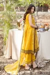 Adans Libas Blossom Embroidered Lawn Unstitched 3pcs- What U Wear
