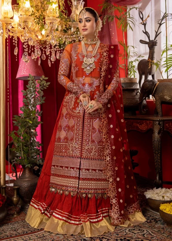 Bin Ilyas- 3 Piece Unstitched Luxury Suit- What U Wear