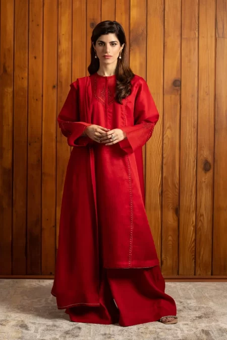 Zara Shahjahan Luxury 3pc Suit- What U Wear