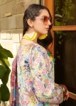 Z.Prints Golden Stripes Voile Lawn Unstitched 3Pcs- What U Wear