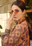 Z.Prints Golden Stripes Voile Lawn Unstitched 3Pcs- What U Wear