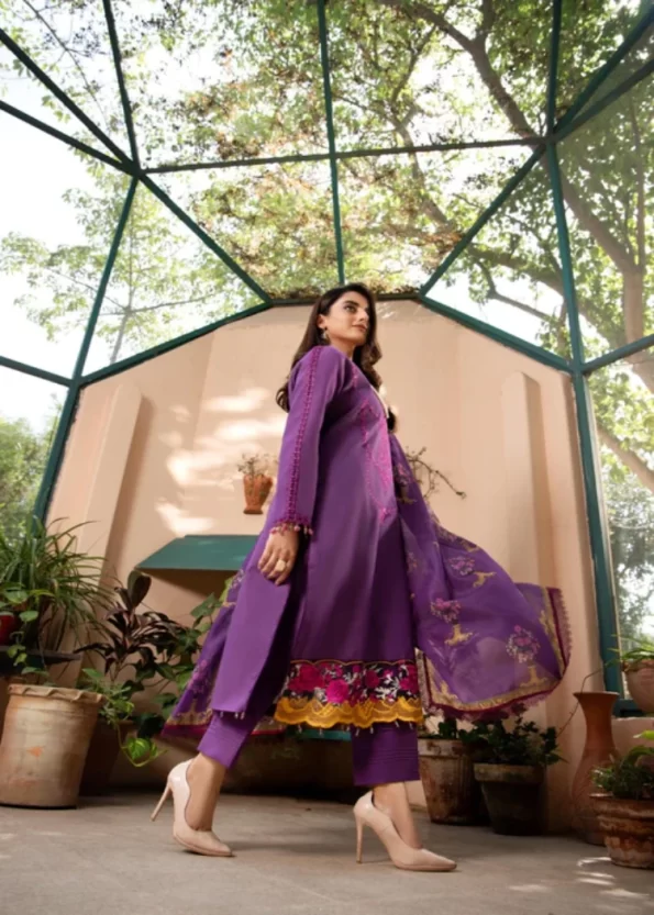 Zebtan Summer Lawn Vol-2 Unstitched 3pcs- What U Wear