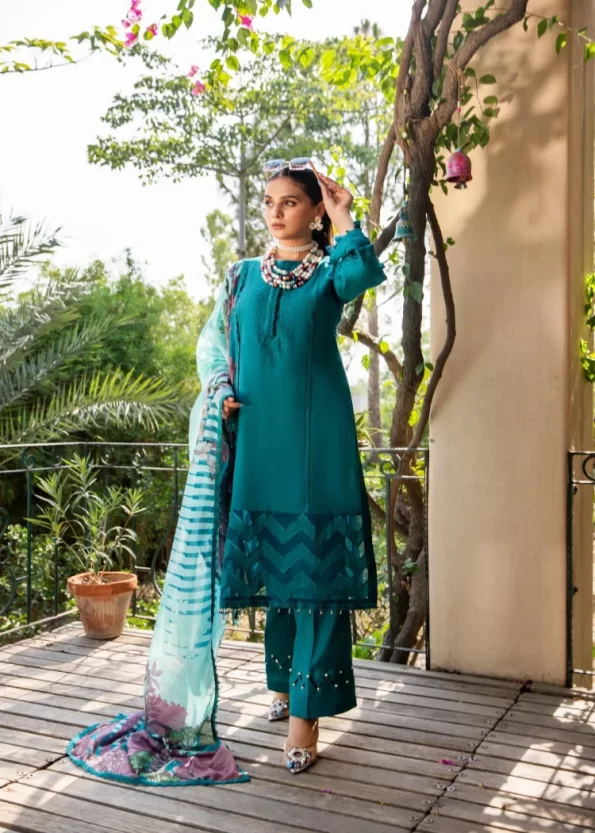 Zebtan Summer Lawn Vol-2 Unstitched 3pcs- What U Wear