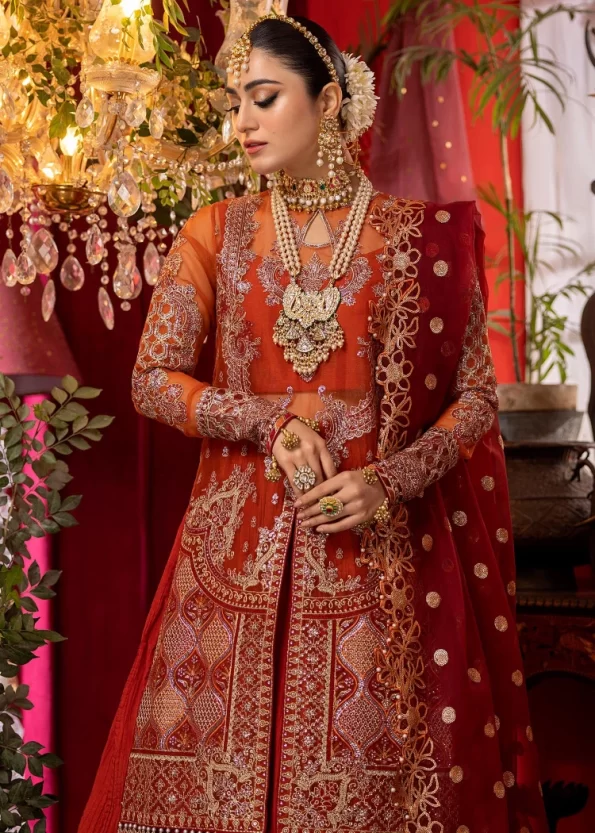 Bin Ilyas- 3 Piece Unstitched Luxury Suit- What U Wear