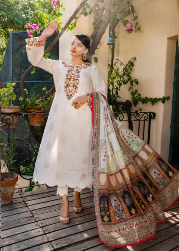 Zebtan Summer Lawn Vol-2 Unstitched 3pcs- What U Wear
