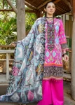 Z.Prints Golden Stripes Voile Lawn Unstitched 3Pcs- What U Wear