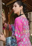 Z.Prints Golden Stripes Voile Lawn Unstitched 3Pcs- What U Wear