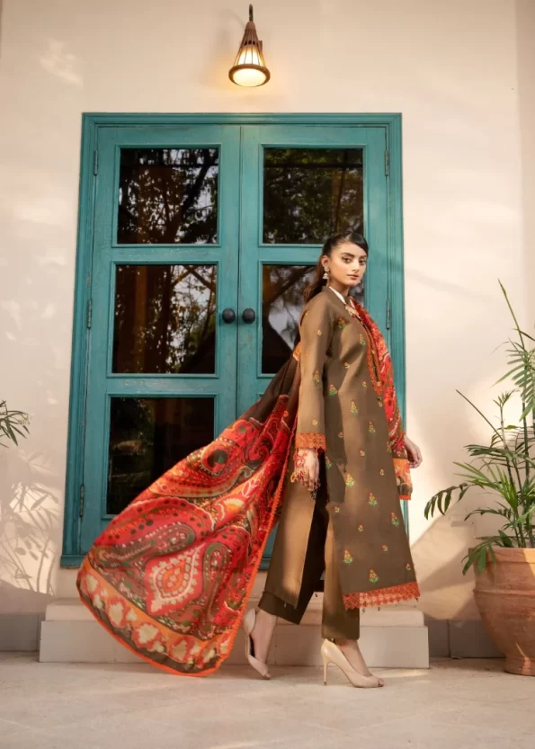 Zebtan Summer Lawn Vol-2 Unstitched 3pcs- What U Wear