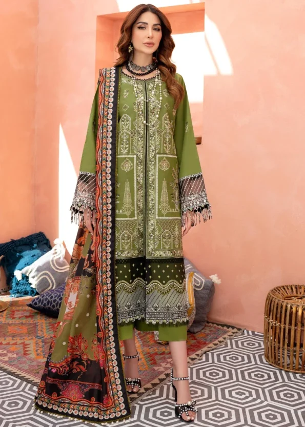Bin Ilyas – Luxury Summer Lawn-903-A- What U Wear